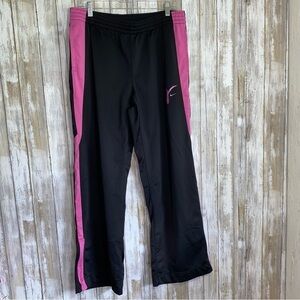 Nike Black & Pink Track Pants
